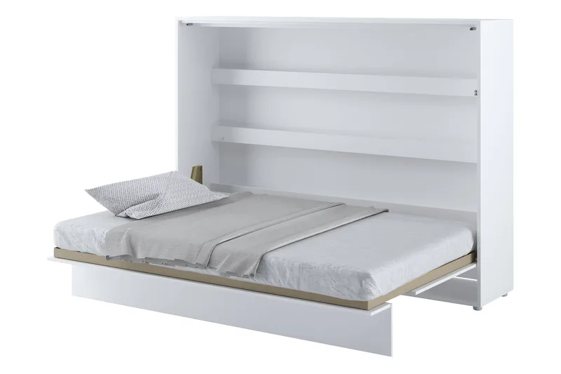 Rauk Sengeskab 211x168 cm - Hvid - Møbler - Senge - Gæsteseng & ekstraseng - Sengeskab