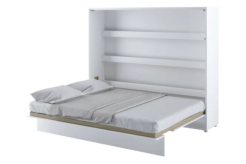 Rauk Sengeskab 211x188 cm - Hvid - Møbler - Senge - Gæsteseng & ekstraseng - Sengeskab