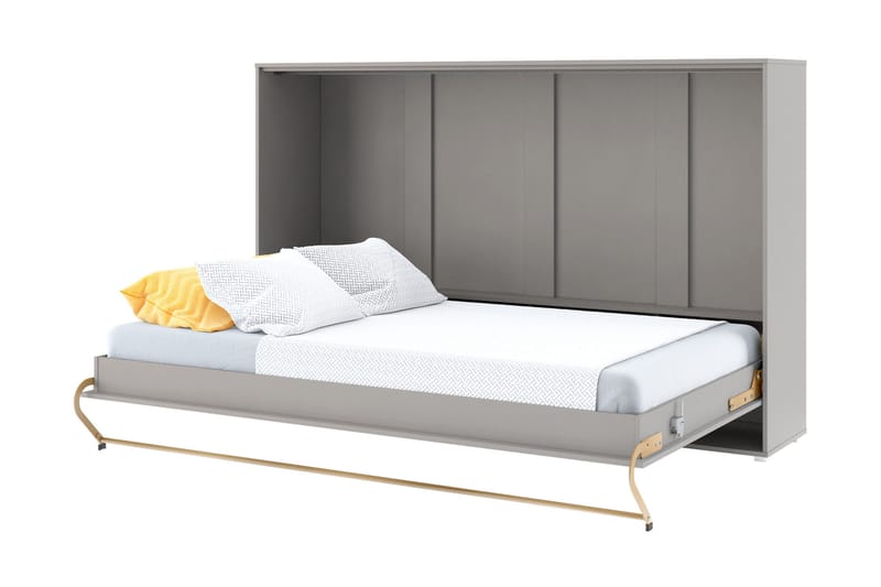 Rauk Sengeskab 215x46 cm - Grå - Møbler - Senge - Gæsteseng & ekstraseng - Sengeskab