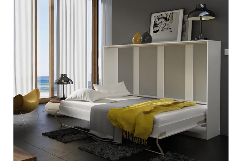 Rauk Sengeskab 215x46 cm - Grå - Møbler - Senge - Gæsteseng & ekstraseng - Sengeskab