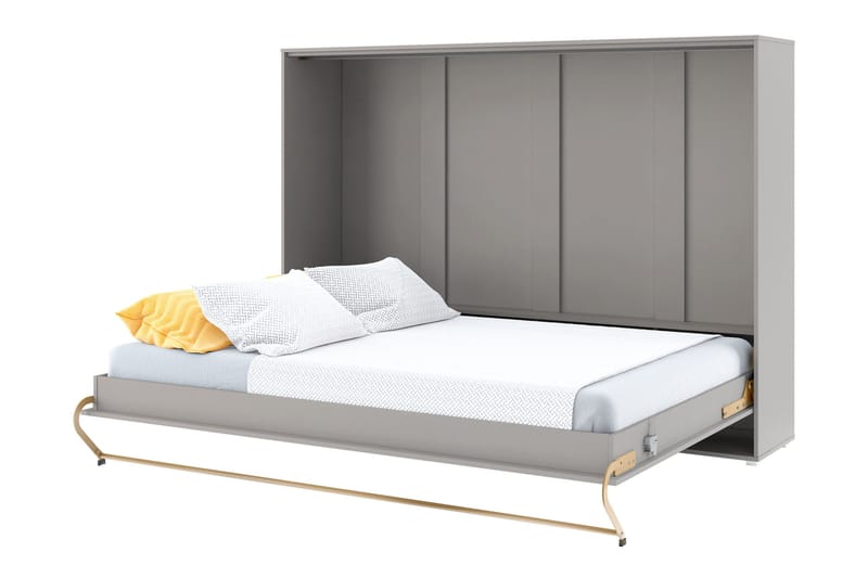 Rauk Sengeskab 215x46 cm - Grå - Møbler - Senge - Gæsteseng & ekstraseng - Sengeskab