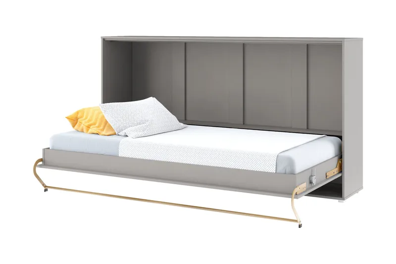 Rauk Sengeskab 215x46 cm - Grå - Møbler - Senge - Gæsteseng & ekstraseng - Sengeskab