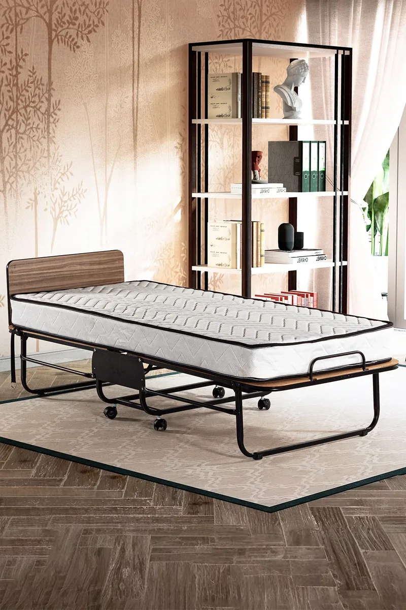 Remina Klapseng 80x190 cm, hvid og sort