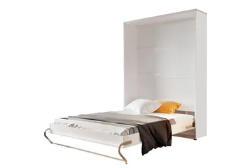 Concept Pro Skabsseng 120x200cm  Hvid - Hvid - Møbler - Senge - Gæsteseng & ekstraseng - Sengeskab