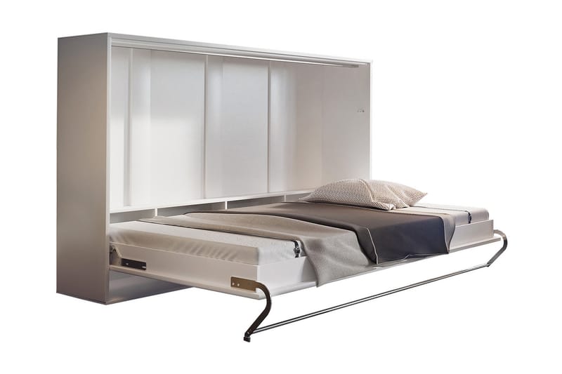 Concept Pro Skabsseng 90x200 cm - Hvid - Møbler - Senge - Gæsteseng & ekstraseng - Sengeskab
