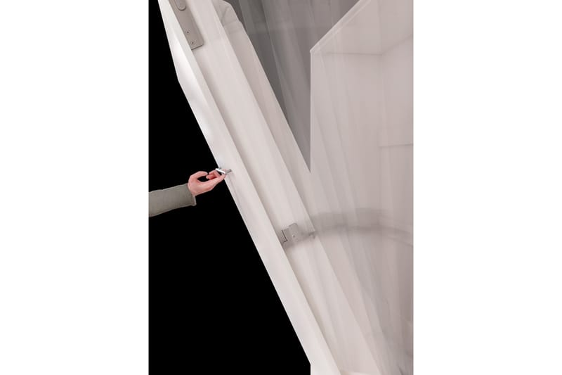 Concept Pro Skabsseng 90x200 cm - Hvid - Møbler - Senge - Gæsteseng & ekstraseng - Sengeskab