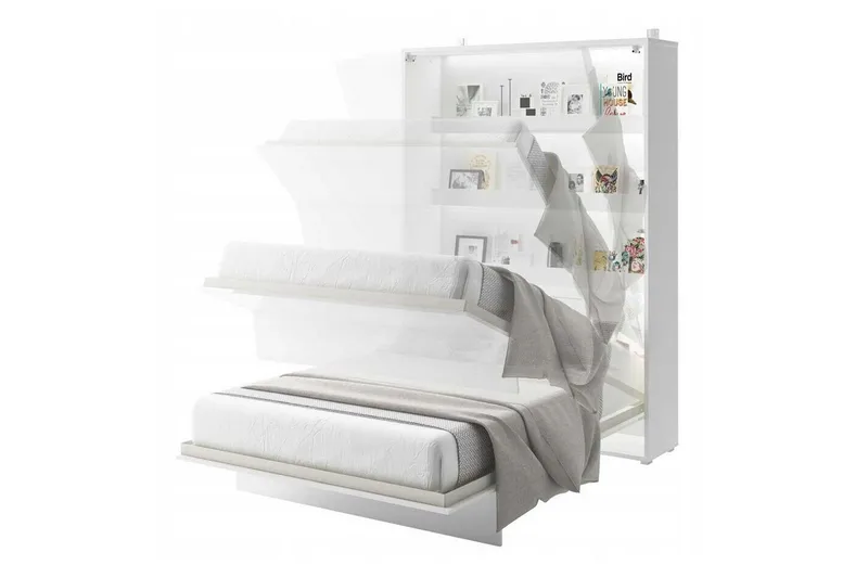 Grianan Sängskåp 120x200 cm beige - Møbler - Senge - Gæsteseng & ekstraseng - Sengeskab