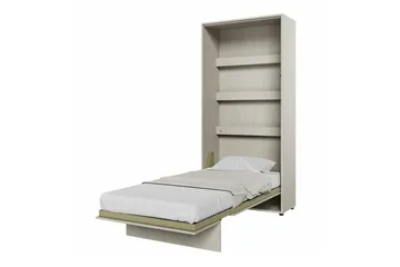 Grianan Sängskåp 90x200 cm beige - Møbler - Senge - Gæsteseng & ekstraseng - Sengeskab