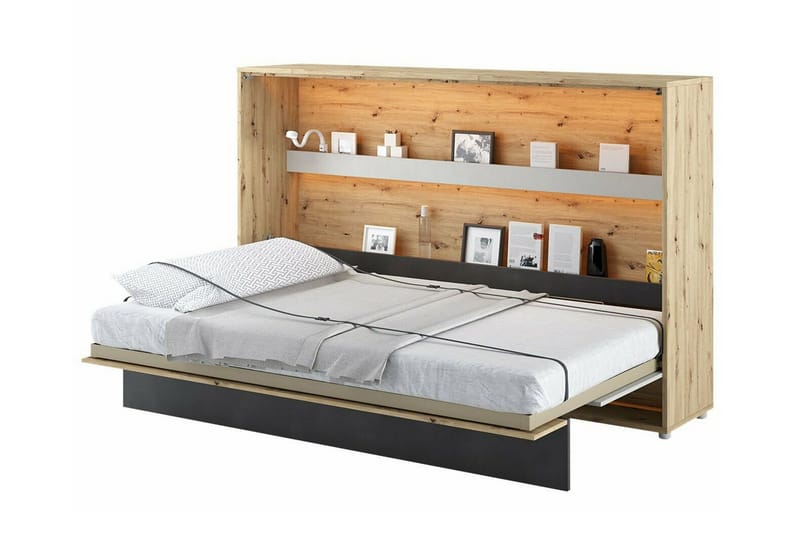 Grianan Sengeskab 120x200 cm, Grå