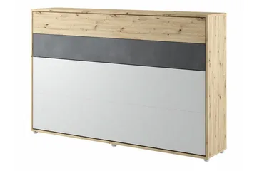 Grianan Sengeskab 120x200 cm - Grå - Møbler - Senge - Gæsteseng & ekstraseng - Sengeskab