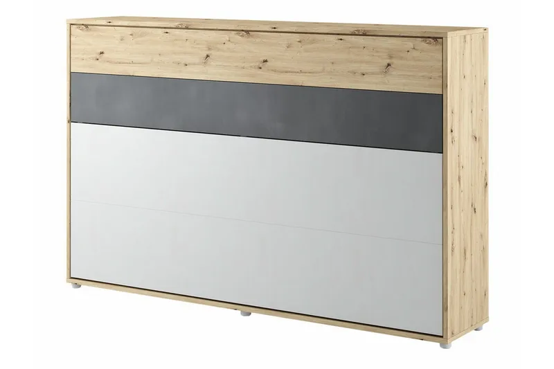 Grianan Sengeskab 120x200 cm - Grå - Møbler - Senge - Gæsteseng & ekstraseng - Sengeskab