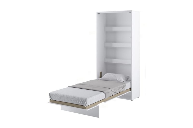 Skabsseng 90x200 cm  Hvid  Bed Concept - Bed Concept - Sengeskab