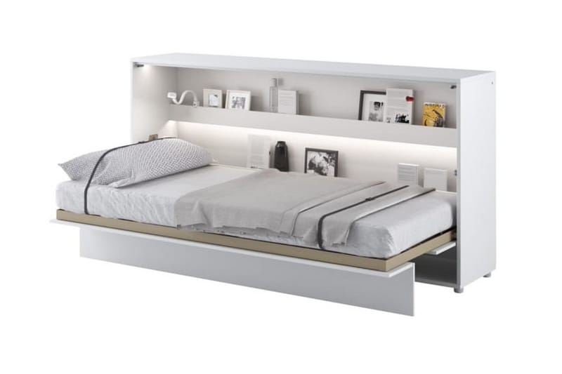Skabsseng 90x200 cm Vandret - Bed Concept - Sengeskab