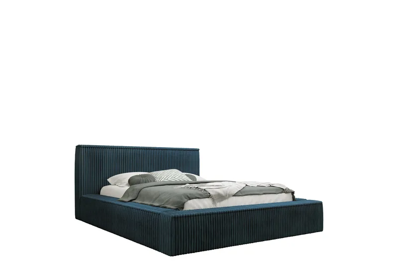 Gadi Sengeramme 160x200 cm - Blå - Møbler - Senge - Sengeramme & sengestel