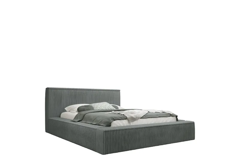 Gadi Sengeramme 160x200 cm - Mørk grå - Møbler - Senge - Sengeramme & sengestel