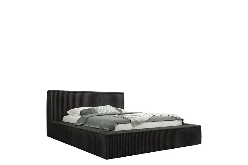 Gadi Sengeramme 160x200 cm - Sort - Møbler - Senge - Sengeramme & sengestel