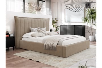 Garson Sengeramme 140x200 cm - Beige - Møbler - Senge - Sengeramme & sengestel