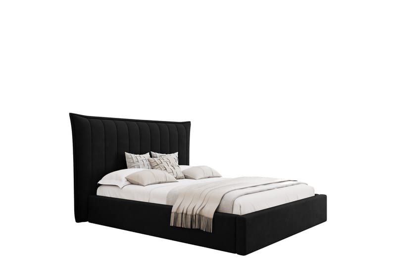 Garson Sengeramme 160x200 cm - Sort - Møbler - Senge - Sengeramme & sengestel