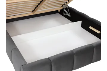 Gioia Opbevaringsseng 140x200 cm - Beige - Møbler - Senge - Sengeramme & sengestel