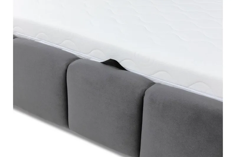 Gioia Opbevaringsseng 140x200 cm - Beige - Møbler - Senge - Sengeramme & sengestel