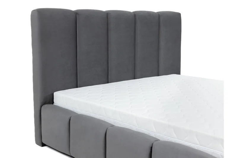 Gioia Opbevaringsseng 140x200 cm - Beige - Møbler - Senge - Sengeramme & sengestel