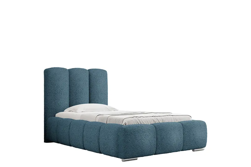Gioia Sengeramme med Opbevaring 90x200 cm - Blå - Møbler - Senge - Sengeramme & sengestel
