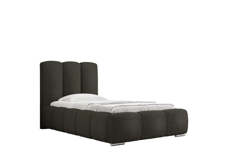 Gioia Sengeramme med Opbevaring 90x200 cm - Grå - Møbler - Senge - Sengeramme & sengestel