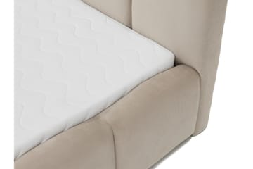 Gioia Sengeramme med Opbevaring 90x200 cm - Grå - Møbler - Senge - Sengeramme & sengestel