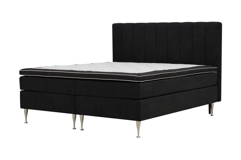 Hilton High Komplet Sengepakke 160x200 cm - Antracit - Møbler - Senge - Komplet sengepakke