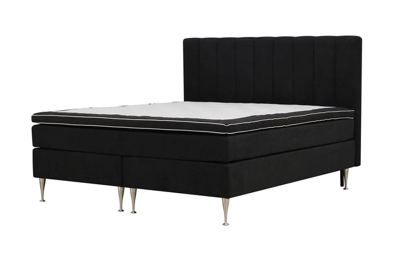 Hilton High Komplet Sengepakke 160x200 cm - Antracit - Møbler - Senge - Kontinentalsenge