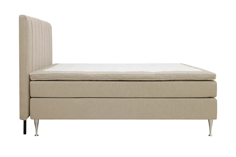 Hilton High Komplet Sengepakke 160x200 cm - Beige - Møbler - Senge - Kontinentalsenge