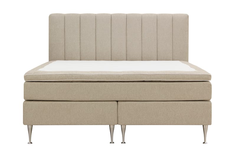 Hilton High Komplet Sengepakke 160x200 cm - Beige - Møbler - Senge - Kontinentalsenge