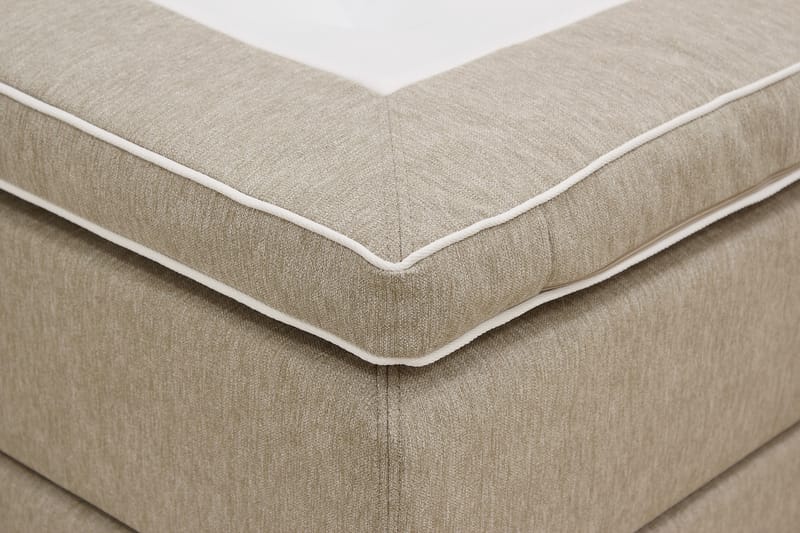 Hilton High Komplet Sengepakke 160x200 cm - Beige - Møbler - Senge - Kontinentalsenge