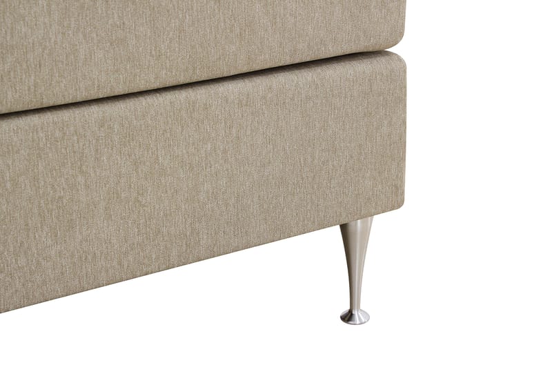 Hilton High Komplet Sengepakke 160x200 cm - Beige - Møbler - Senge - Kontinentalsenge