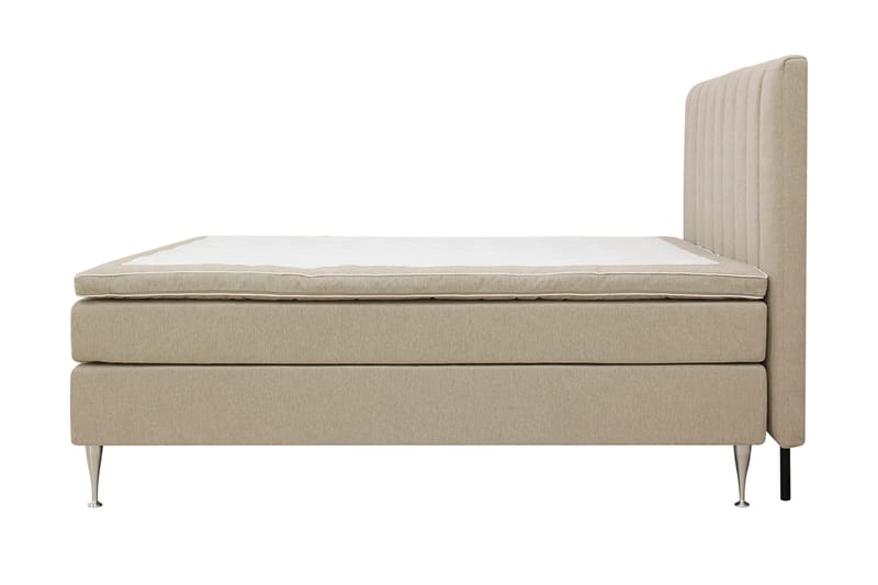 Hilton High Komplet Sengepakke 160x200 cm - Beige - Møbler - Senge - Kontinentalsenge