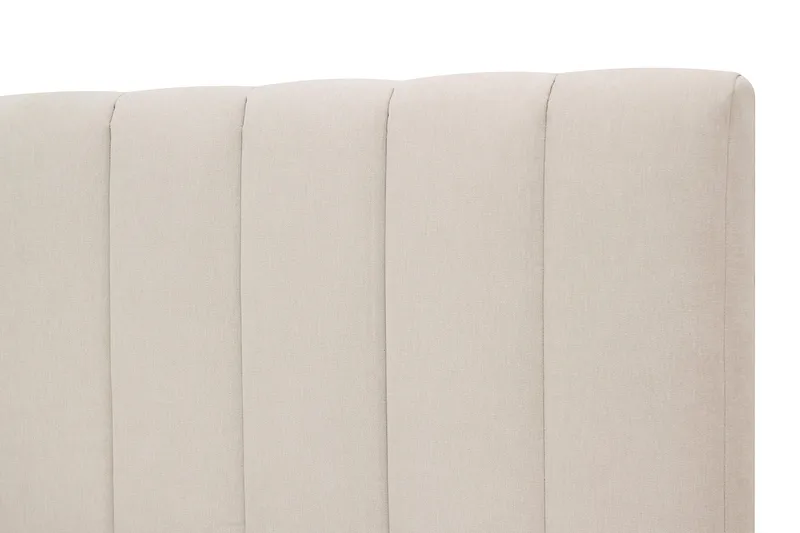 Hilton High Komplet Sengepakke 160x200 cm - Lys beige - Møbler - Senge - Kontinentalsenge