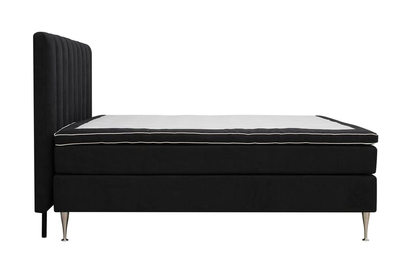 Hilton High Komplet Sengepakke 160x200 cm - Mørkegrå - Møbler - Senge - Kontinentalsenge