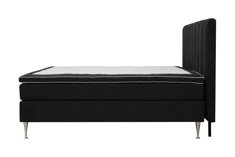 Hilton High Komplet Sengepakke 160x200 cm - Mørkegrå - Møbler - Senge - Kontinentalsenge