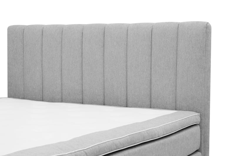 Hilton High Komplet Sengepakke 180x200 cm - Grå - Møbler - Senge - Kontinentalsenge
