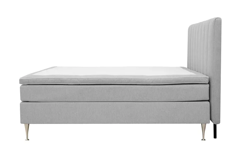 Hilton High Komplet Sengepakke 180x200 cm - Grå - Møbler - Senge - Kontinentalsenge