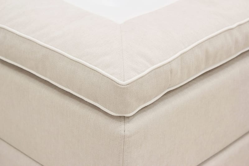 Hilton High Komplet Sengepakke 180x200 cm - Lys beige - Møbler - Senge - Kontinentalsenge