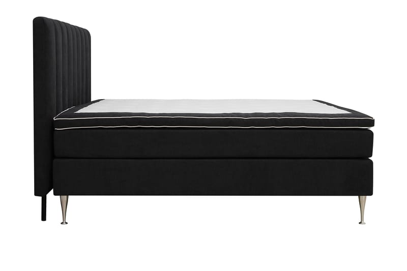 Hilton High Komplet Sengepakke 180x200 cm - Mørkegrå - Møbler - Senge - Kontinentalsenge