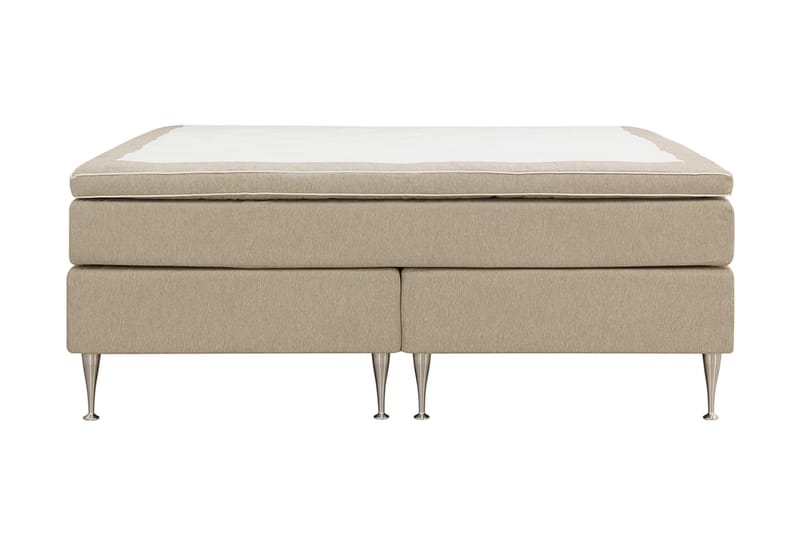 Hilton High Kontinentalseng 160x200 cm - Beige - Møbler - Senge - Komplet sengepakke
