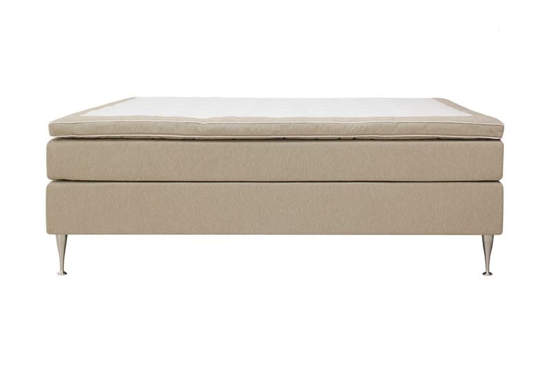 Hilton High Kontinentalseng 160x200 cm - Beige - Møbler - Senge - Kontinentalsenge