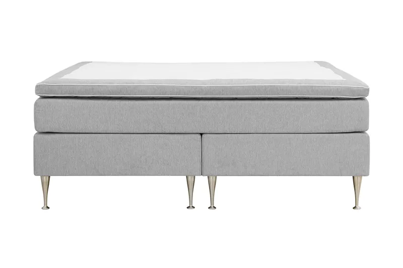 Hilton High Kontinentalseng 160x200 cm - Grå - Møbler - Senge - Kontinentalsenge