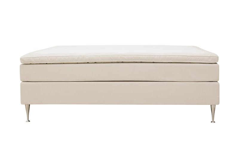 Hilton High Kontinentalseng 160x200 cm - Lys beige - Møbler - Senge - Kontinentalsenge