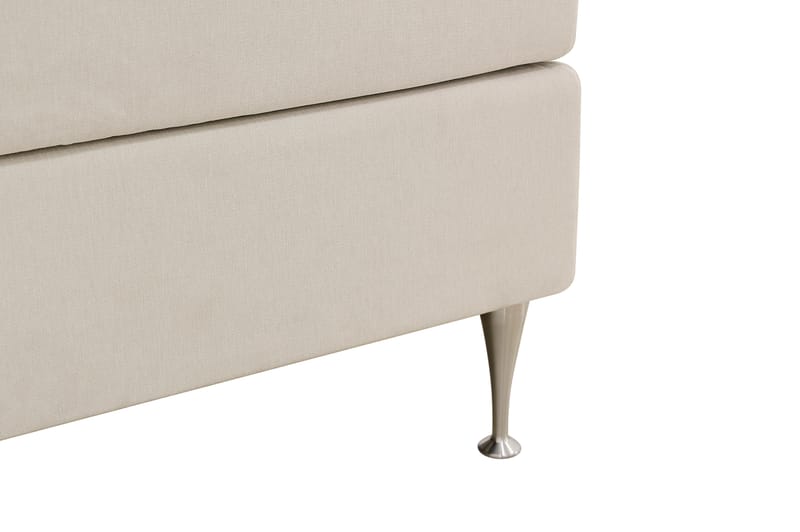 Hilton High Kontinentalseng 160x200 cm - Lys beige - Møbler - Senge - Kontinentalsenge