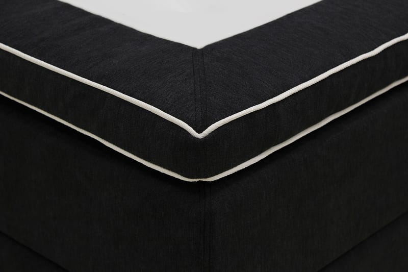 Hilton High Kontinentalseng 180x200 cm - Antracit - Møbler - Senge - Komplet sengepakke