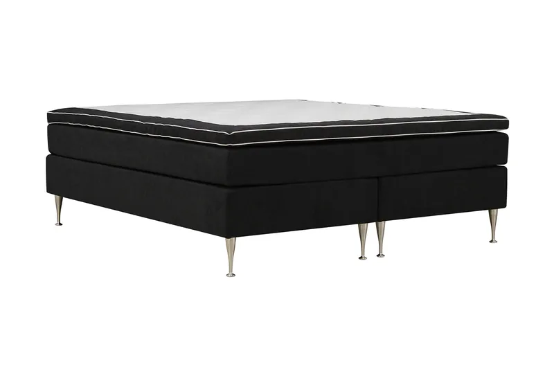 Hilton High Kontinentalseng 180x200 cm - Antracit - Møbler - Senge - Kontinentalsenge
