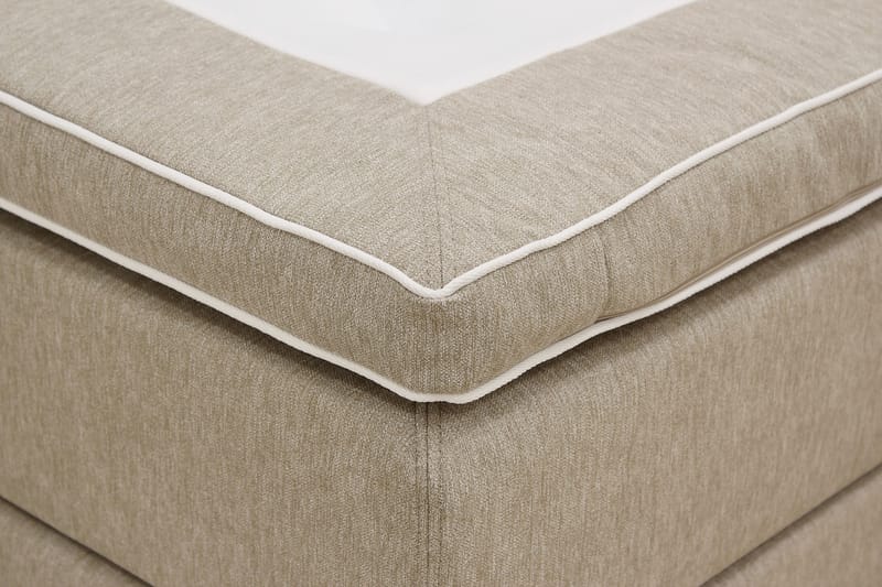 Hilton High Kontinentalseng 180x200 cm - Beige - Møbler - Senge - Kontinentalsenge